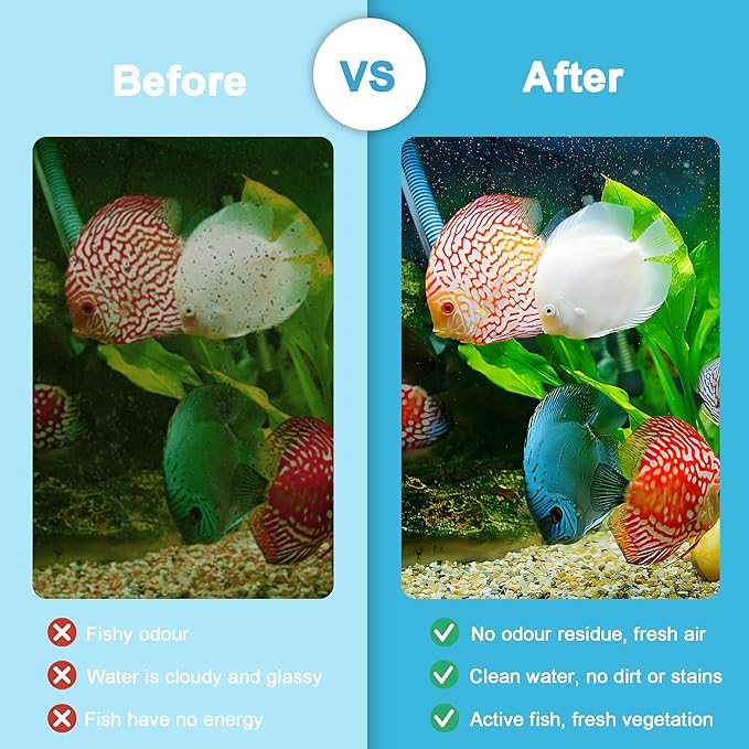 16Pack Large Filter Cartridges Replacement Compatible with Aqueon QuietFlow LED PRO Size 20,30,50,75/Power Filter Size 20,30,50,55/75, E Internal 40 and Canister (Extra 12Pcs Filter Pads)