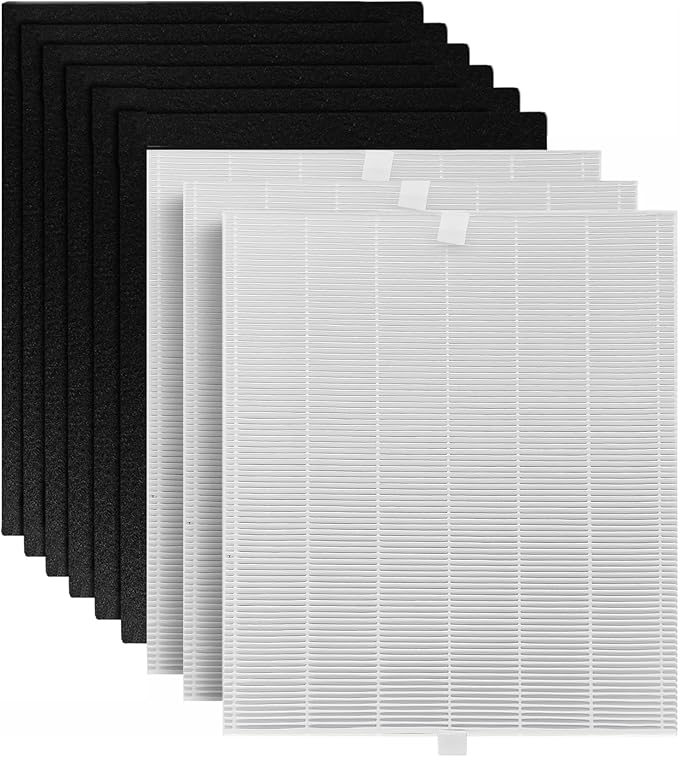 Bagean AP-1512HH Filter Replacement Compatible with Coway Airmega AP-1512HH Mighty & 200M Air Purifier - Fits Coway Filter Replacement - AP 1512HH Filters Freshens the Air (3 Main + 6 Carbon)