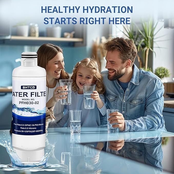 Water Filter Replaces Sam&sung Model RF23BB8600QL/ RF30BB6600QL/ RF30BB660012/ RF30BB6200QL/ RF29BB860012/ RS28CB760012(AA Included) Refrigerator Replacement- 2 PCS