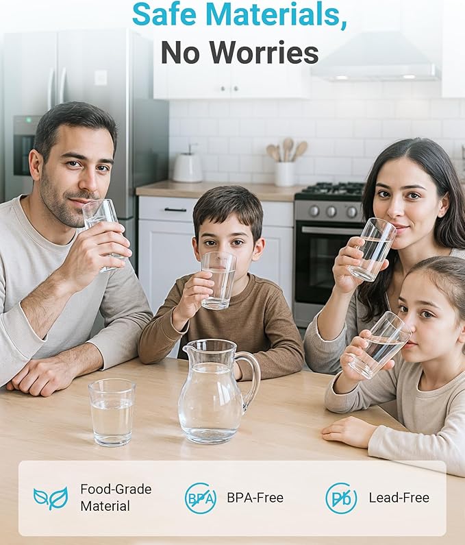 AQUA CREST F-2000 Water Filter, Replacement for InSinkErator® F-2000, F-1000, F-3000, Sub-Zero 4204490, 4290510 and AquaPure AP Easy C-Complete, Subzero Water Filter Replacement, NSF/ANSI 42,3 Packs