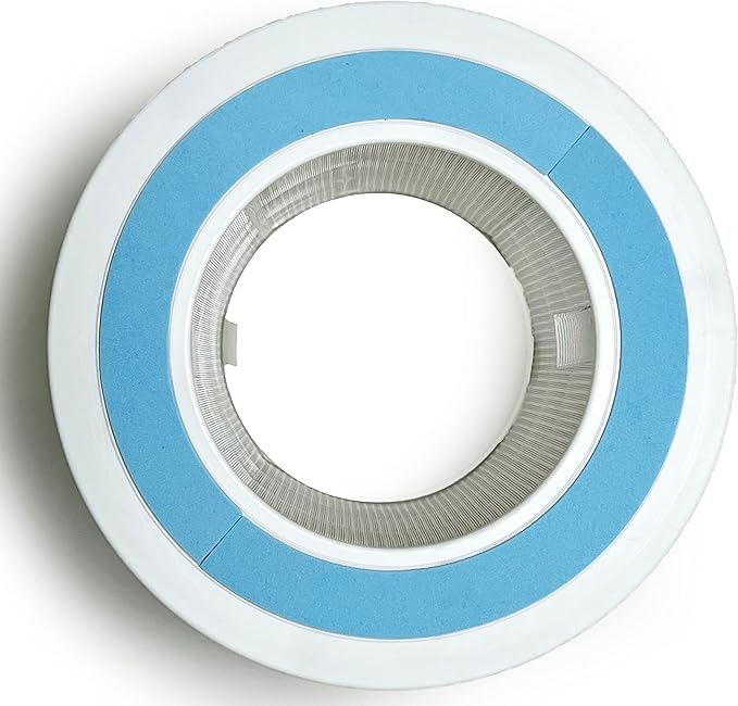 Nispira HC452 HP102 Replacement Filter For Shark NanoSeal Air Purifier HP102PET, HP100, HP105 HC450, HC451, HC455, UA455 3-in-1 True HEPA Activated Carbon Part HE1FKPET, 3 Packs