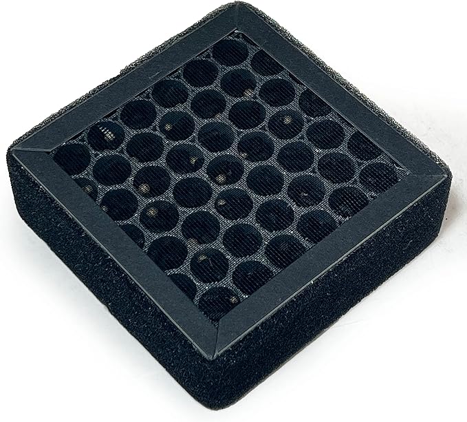 Nispira 3-in-1 True HEPA Carbon Filter Replacement Compatible with Osimo A2 Air Purifier, 1 Pack