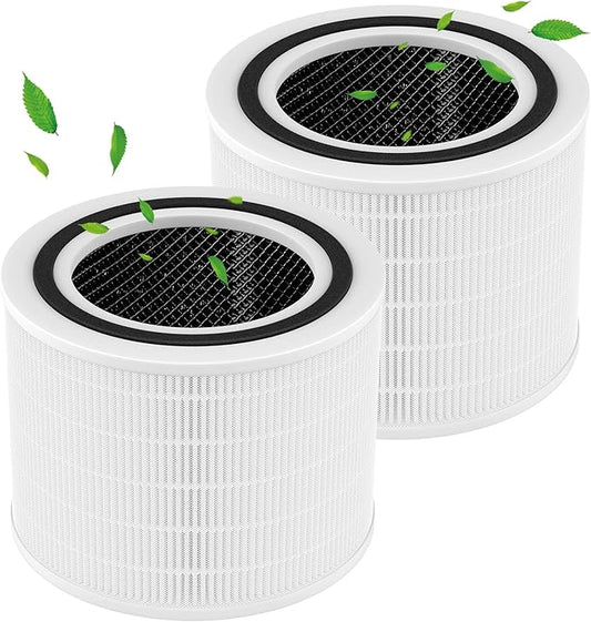 Core 200S Replacement Filter 2 Pack, 3-in-1 Filters Compatible with LEVOIT Core 200S Smart WiFi Air Purifier, HEPA Core 200S-RF Filters
