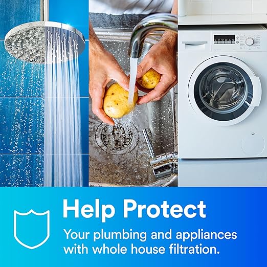 Filtrete 3WH-STDCW-F02 Water Filter Housings, 2 Count (Pack of 1), Gray