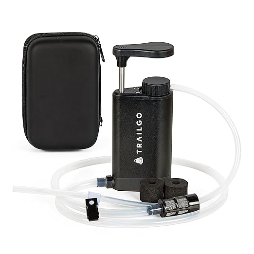 Mini 2 Water Filter System (ver. 2) - Pocket-Sized Portable 5-Stage Purifier Filtration with 1.2L Flow Rate - Hiking, Camping, Backpacking, Emergency Preparedness, Prepper Gear Supplies