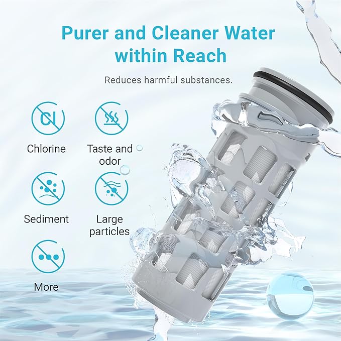 Replacement for Brita® Stream Pitcher Water Filter, Brita® OB05 Filter Pitchers and Dispensers, Pour Through Filters, Upgraded 7-stage Filters, Lasts 2 Months, by AQUA CREST (Pack of 3)