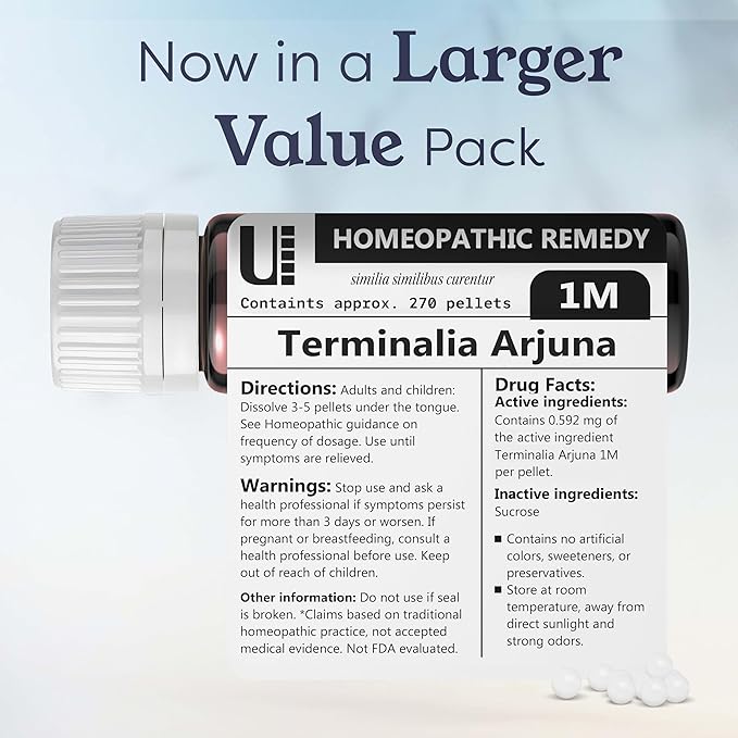 Terminalia Arjuna 1M Homeopathic Remedy, Urenus