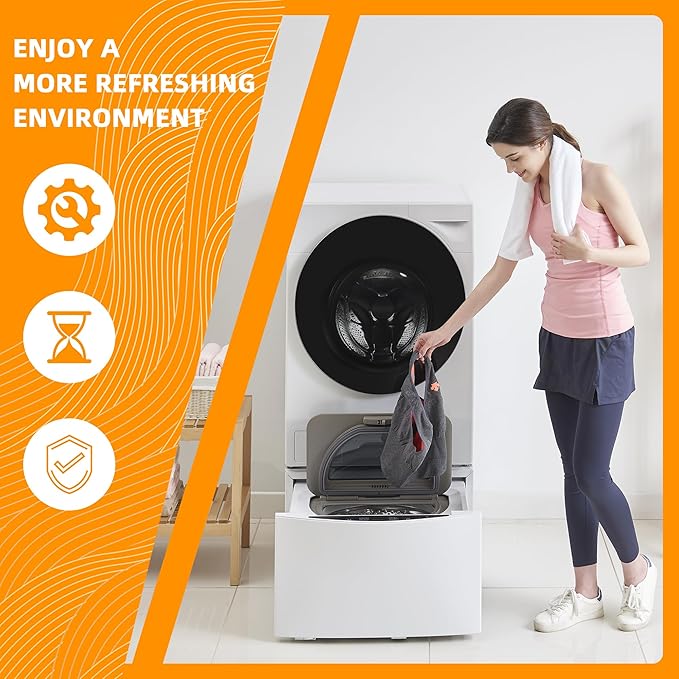 2 Pack W10120998 8066170 Dryer Lint Screen Filter Replacement Part by AMI PARTS - Compatible with Whirlpool, Kenmore, Roper & Sears Dryers