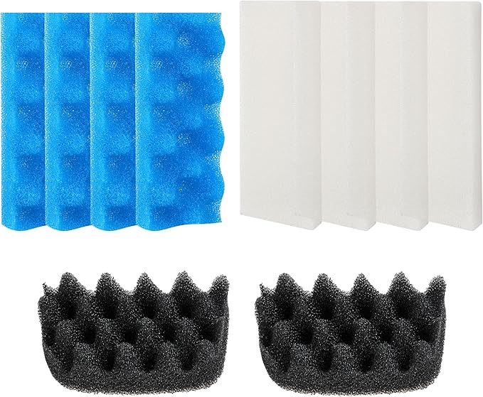 10Pcs Bio Media for Fluval 206 & 207 Canister Filters - Aquarium Biological Filter Media