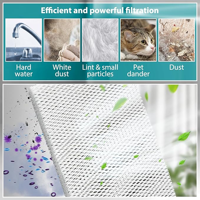 HASMX HC26A1008 Replacement Humidifier Filter Pad for Honeywell HE360, HE-360, HE200A, HE260A, HE260B, HE265A, HE265B, ME360, HE360A, HE360B, HE365A, HE365B Replaces Part Numbers RP3162, A35W (2-Pack)