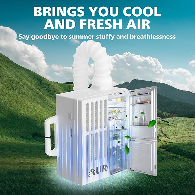 4WDKING Rechargeable Electrical Air Purifying, Reusable Portable Air Purifier with HEPA Filter for Sleeping Outdoor Sports Housework