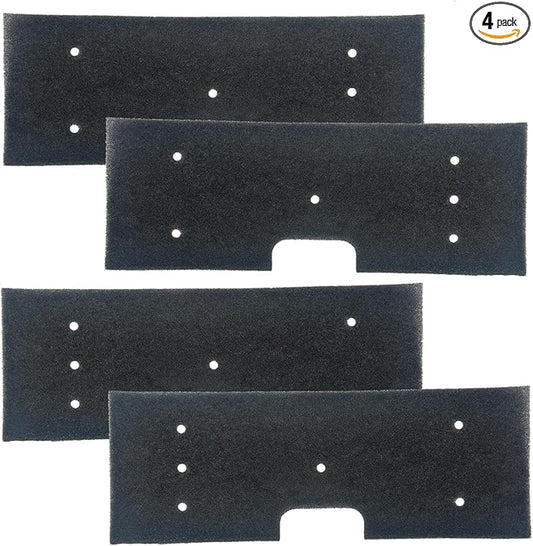 WH01X35719 Lint Filters Compatible with GE Washer Dryer Combo Foam Filter for General Electric Profile PFQ97HSPV0DS Washer/Dryer Combo Replacement Parts Washable Filter Cotton Sponge, 4 Pack