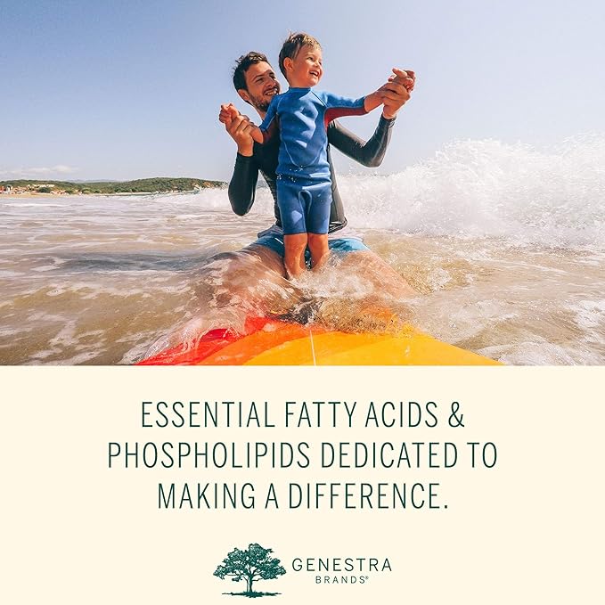 Genestra Brands Super EFA Capsules | Supports Healthy Lipid Metabolism, Cardiovascular Health, and Cognitive Function* | 120 Softgel Capsules