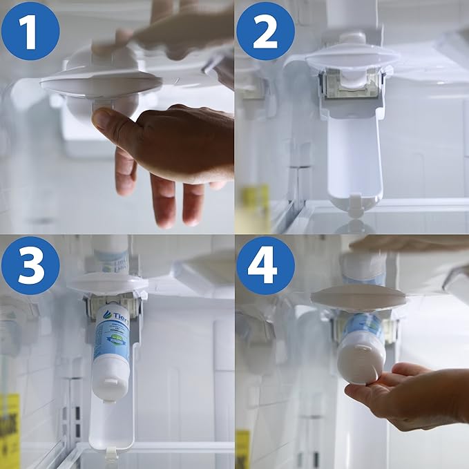 Tier1 ADQ36006101 Refrigerator Water Filter 3-pk | Replacement for LG LT700P, ADQ36006102, Kenmore 46-9690, 469690, ADQ36006101-S, WSL-3, FML-3, RFC1200A, Fridge Filter