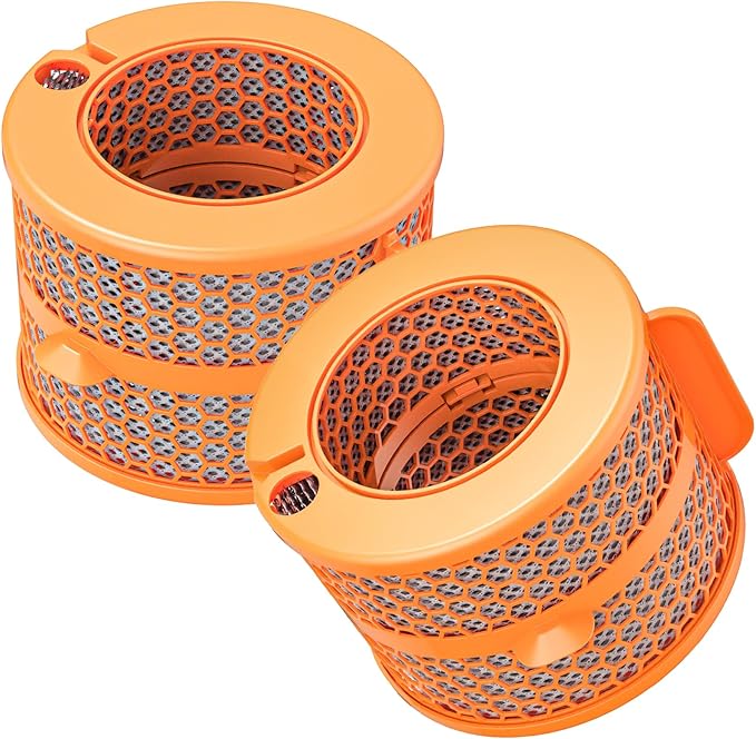 2 Pack PH04 Carbon Fiber Evaporator Filter Replacement Compatible with Dyson PH01 PH02 PH03 PH04 PH3A Air Puri-fier Humidifier Replacement Parts