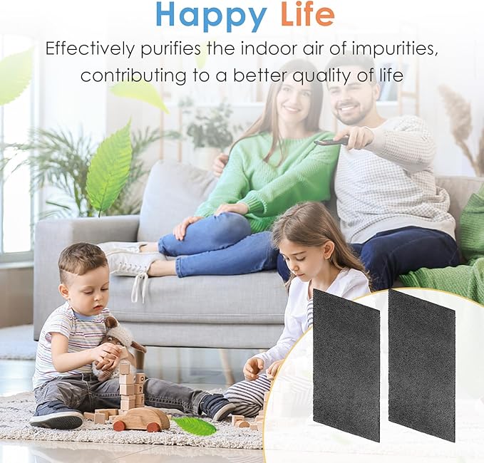 2Pack Replacement Filters for Whynter Portable Air Conditioners Compatible with ARC-14S, ARC-14SH, ARC-141BG and ARC-143MX, Activated Carbon Filters for Portable Air Conditioner