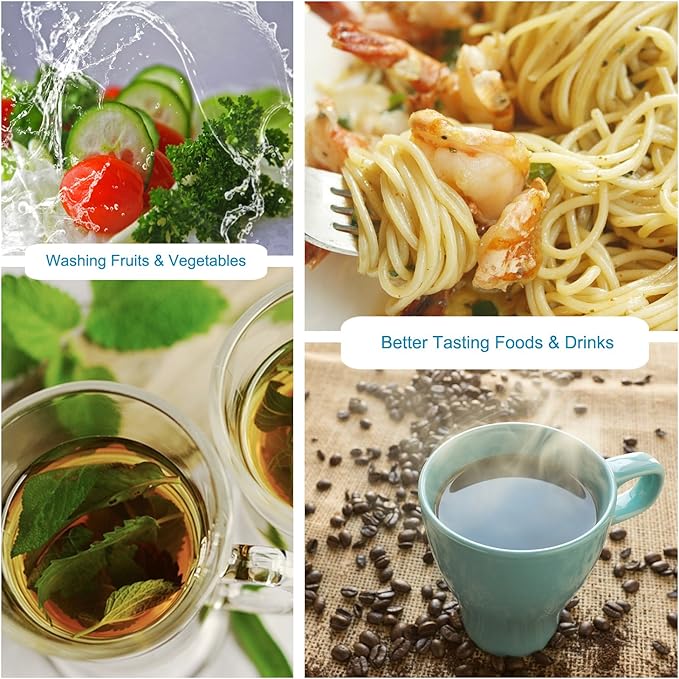 APEX EXPRT RF-1060 Replacement Countertop Water Filter, 5 Stage Mineral pH Alkaline Water Filter Cartridge, Easy Install Water Purifier - Reduces Heavy Metals, Bad Taste and Up to 99% of Chlorine