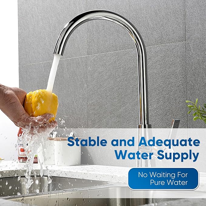 PUREPLUS 3US-AF01 Under Sink Water Filter, Compatible with Standard 3US-AF01, 3US-AS01, AP Easy C-CS-FF, WHCF-SRC, WHCF-SUFC, WHCF-SUF Water Filter, 3 Pack