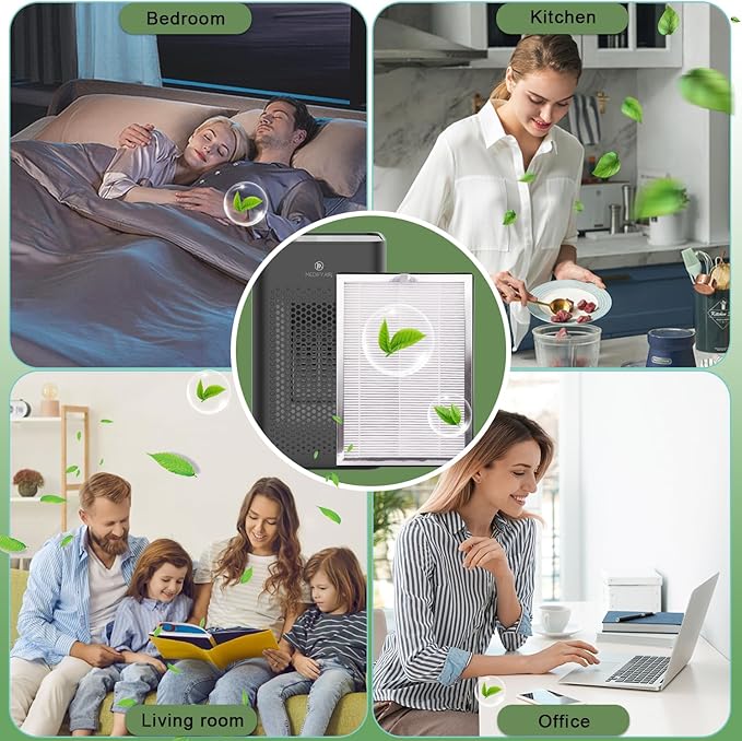 MA 25 Replacement Filter Compatible with MA-25 Air Purifier S1/W1/B1, 3-in-1 Filter System of Pre-Filter,and Activated Carbon