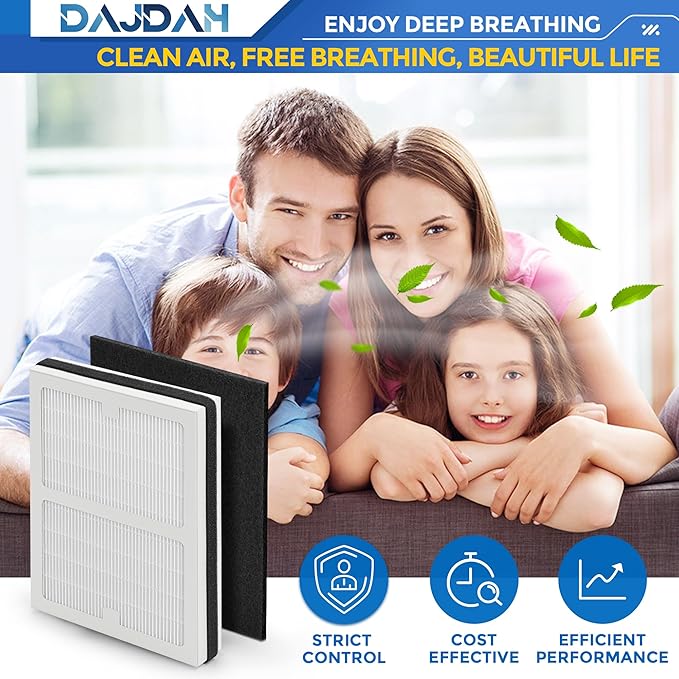 Idylis Air Purifier Replacement Filter A for Idylis Air Purifier AC-2119 IAP-10-100 IAP-10-150 IAPC-40-140 and Filtrete FAP-C01-A with Idylis Filter IAF-H-100A Size A, 2 H13 HEPA & 4 Carbon Pre-filter