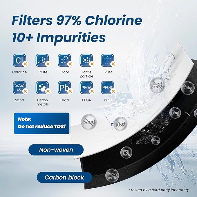 Maxblue MB-F38 Replacement for W10295370A, Everydrop® Filter 1, EDR1RXD1, EDR1RXD1B, P8RFWB2L, P4RFWB, Kenmore® 46-9081, 46-9930, Refrigerator Water Filter, 1 Filter