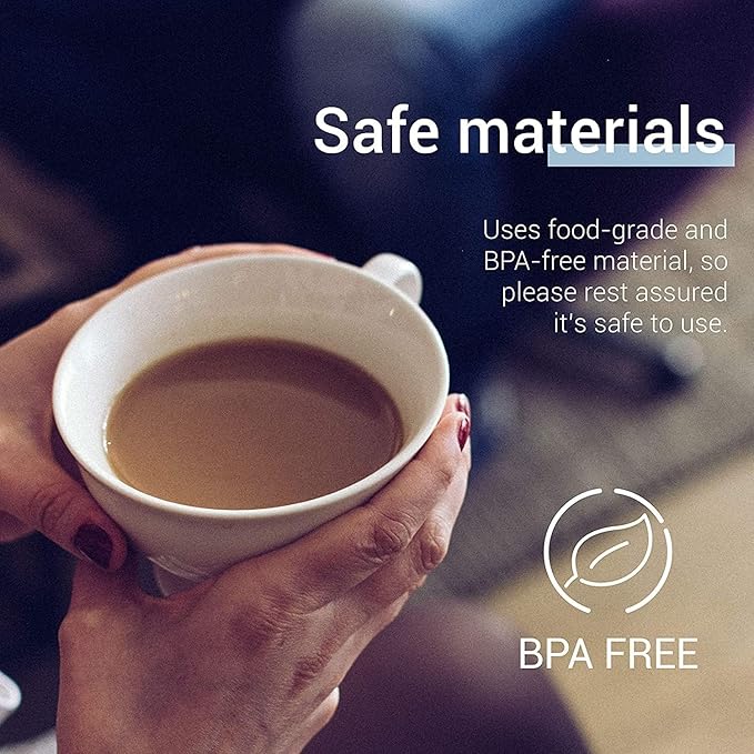 EcoAqua Replacement Water Filter, Replacement for Jura® Filter Clearyl/Claris Blue Capresso® Clearyl Coffee Machine Water Filter, TÜV SÜD Certified, Pack of 3