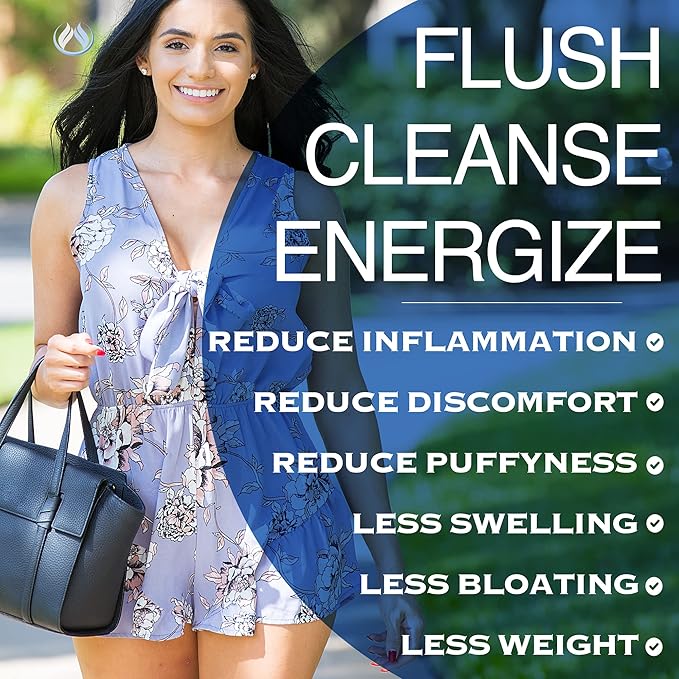 THE ENCLARE NUTRITION|Water Pills Diuretic for Water Retention, Detox, Liver, Kidney, Weight, Swelling/Bloating Relief. Green Tea, Cranberry, Apple Cider Vinegar, Dandelion, Vitamin B6, Chloride (3)