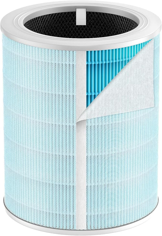 Core 600s Smoke Remover Replacement Filter Compatible with LEVOIT Core 600S Air Purifier, 4-in-1 HEPA and Activated Carbon 600s Filter, Core 600S-RF-SR, 1 Pack