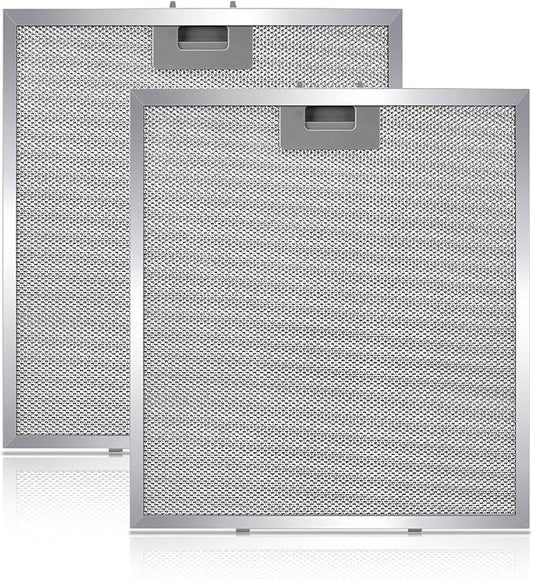 2PCS WA0575 Range Hood Filter 14.3"x13.46" Compatible with Vissani 30-inch Pyramid or Wall Mount Range Hood, 5-Layer Aluminum Mesh Filter