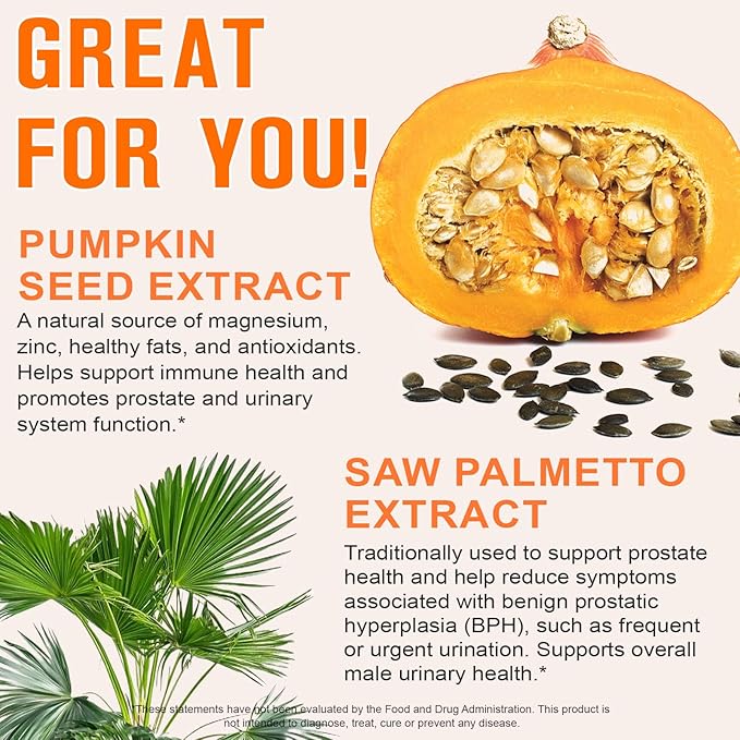 WHLH & WELL-BEING Pumpkin Seed Oil Capsules, Pumpkin Seed Oil for Hair Growth, 1000mg Per Serving, 300 Count