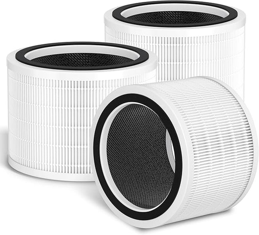 Core 200S Replacement Filter Compatible with LEVOIT Core 200S-P Air Purifier, 3-in-1 Filter, Replace Part #Core 200S-RF,Pack of 3