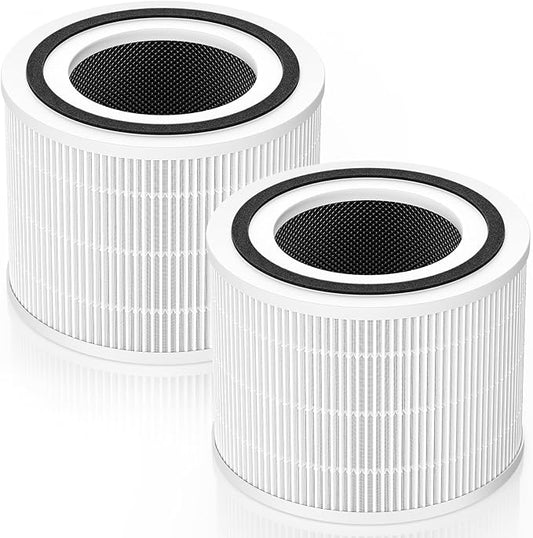 240 Replacement Filter Compatible with PuroAir 240 Air Purifier and HEPA 14 Air Purifier, 3-in-1 Hepa 14 and Activated Carbon HP-14 filter for 99.97% Air Pollutants, Odor and Smoke, 2 Pack