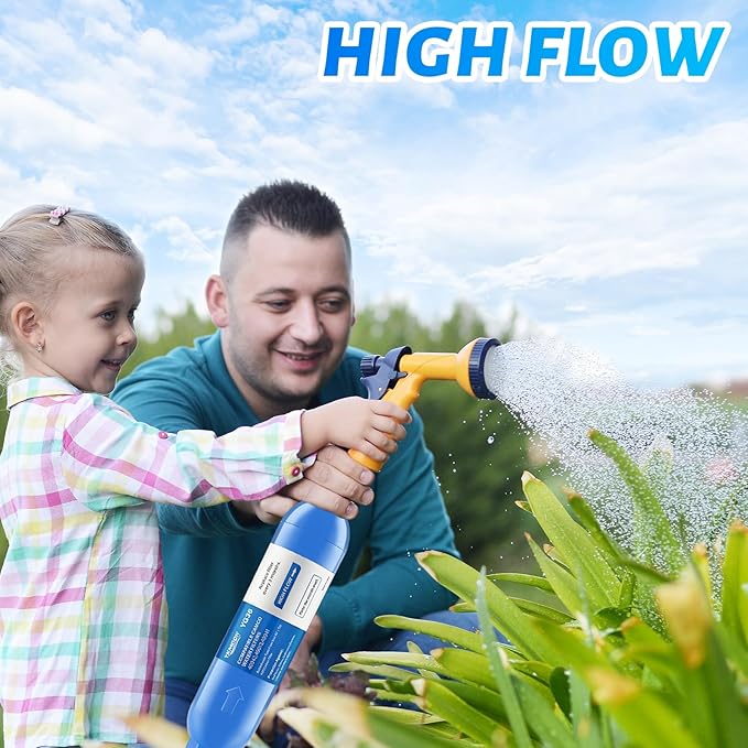 RV Inline/Marine Water Filter With Flexible Hose Protector, Reduce Bad Taste, Odors, Rust, Fluoride, Chlorine and Sediment in Drinking Water (3 Pack)