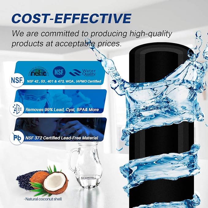 GOLDEN ICEPURE LT700P Replacement for 469690, ADQ36006101, ADQ36006102, LFX31945ST, LFX31925ST, LFX30766S, LFXC24726, LFXS24623, LSFXC2476S RWF1200 and Air Filter LT120F, 3Pack