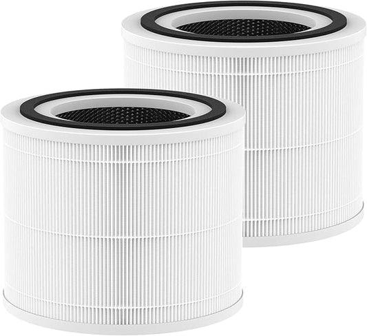 240 Replacement Filter Compatible with 240 Air Purifier, 3-in-1 HEPA Replacement with Activated Carbon Filter for 99.97% Air Pollutants, Odor and Smoke, Filter Replacement for 240 Air Purifier, 2 Pack