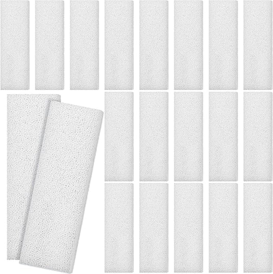 Nosiny 20 Pcs Filter Foam Pad Compatible with Fluval U3 Underwater Sponge Aquarium Underwater Filter Accessories Compatible for Aquarium, Fish Tank