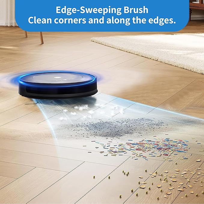 Roller Brush ＆ Side Brushes ＆ Filters & Mopping Pads Replacement Parts Compatible with iRobot Roomba Essential 100 Series 104 105 Vac/Combo Y0110 Y0140 Q011 Q0120 Q0520 Robot Vacuum Accessories