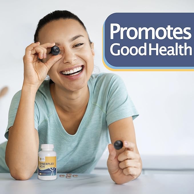 Acai Capsules – All Natural Superfood Supplement for Overall Health - Support Berry Supplement