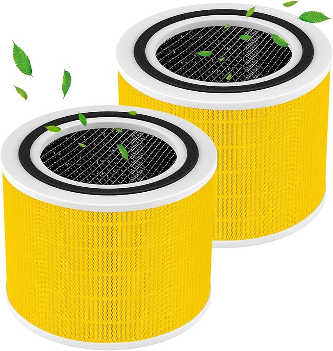 Core 200S Replacement Filter 2 Pack, 3-in-1 Filters Compatible with LEVOIT Core 200S Smart WiFi Air Purifier, HEPA Core 200S-RF Filters
