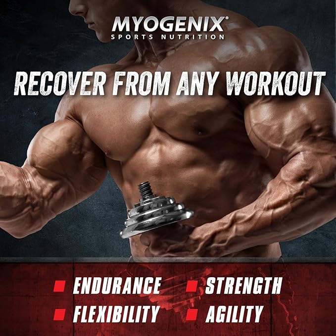 MYOGENIX Aftershock Post Workout, Muscle Growth Whey Protein Powder | Anabolic Whey Protein and Mass Building Carbohydrates | Amino Stack Creatine and Glutamine Plus BCAAs | Pina Colada 3 LBS