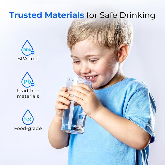 Waterdrop 3US-AF01 Water Filter, Replacement for Filtrete® 3US-AF01, 3US-AS01, Aqua-Pure AP Easy C-CS-FF, WHCF-SRC, WHCF-SUFC, WHCF-SUF, Filtrete® Water Filter Under Sink, Pack of 1