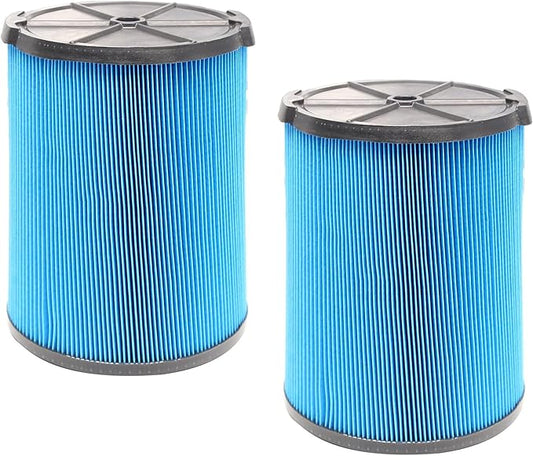 2Pack VF5000 3-Layer Replacement Filter Compatible with Ridgid Shop Vac 5-20 Gallon Wet/Dry RV2400A RV2400HF RV2600B WD06700 WD0671 WD0970EX0 WD0970M0 WD1270 WD1450 WD1680