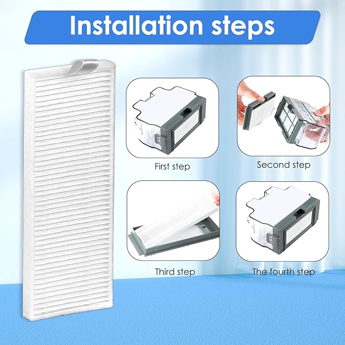 (6 Pieces) HEPA Filter Compatible with Lefant M210B M213S M210S M210 M213, OKP Life K2 K3 K3A K4 K5, Replacement Parts 6 Filters