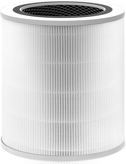 Core 400S Replacement Filter for LEVOIT Core 400S and Core 400S-P Smart WiFi Air Purifier, 3-in-1 H13 True HEPA Activated Carbon Filter, Core 400S-RF (LRF-C401S-WUS), White, 1 Pack