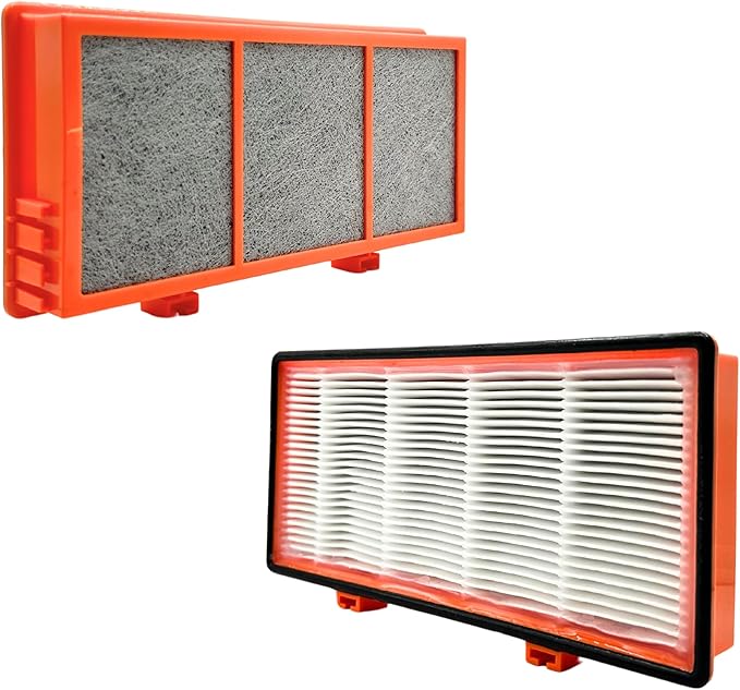 Nispira AER1 Filter Replacement for Holmes Air Purifier Smoke Grabber HAPF30AS-U4R HAPF30AT Odors Dust VOCs Remover 1.2 x 10 x 4.6 Inches, 4 Packs.