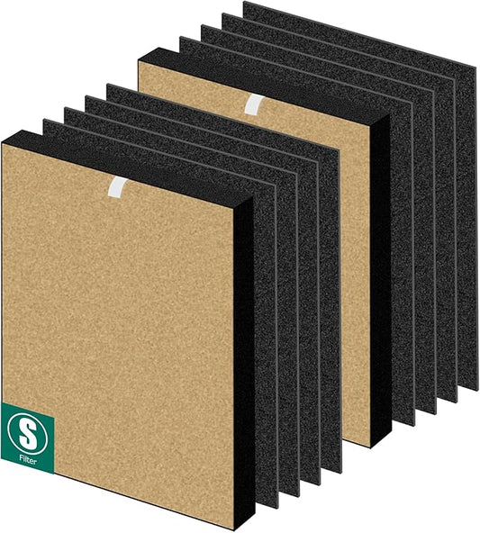 APPLIANCEMATES Upgraded C545 Replacement Filter S Pet for Winix C545 Air Purifier, Replace 1712-0096-00 2522-0058-002 (Yellow)