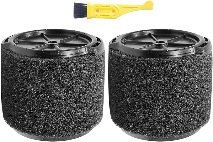 2 Pack VF3700 Replacement Filter for Ridgid for Shop Vac 4-4.5 Gallon Wet Dry Vacuum Cleaner, Fit WS0301VA WS0400DE WS14045