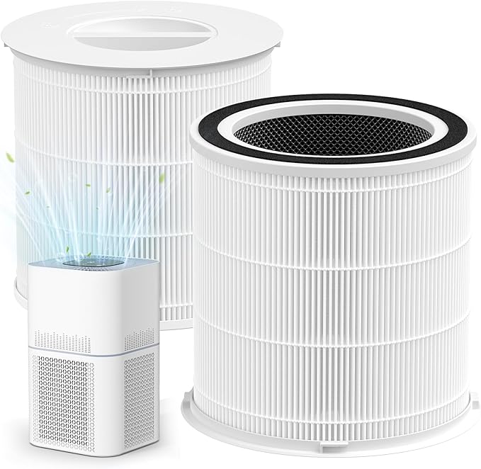 AP301 AP302 HEPA filter Replacement, ONLY for Dayette AP301 AP302 Air Purifier, HEPA and More Carbon Particles, Original filter