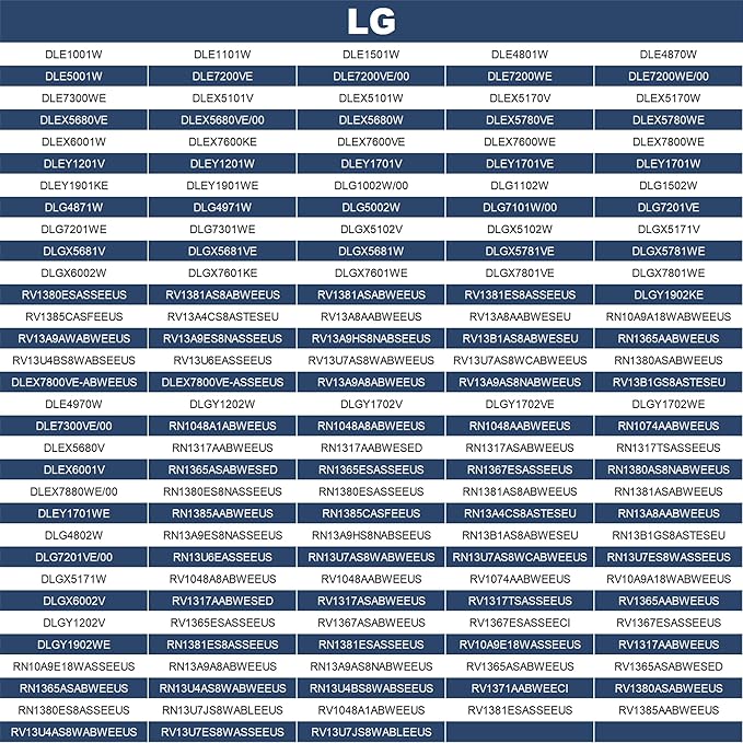 2025 UPGRADE 5231El1001C Lint Filter For LG Kenmore Dryers Dryer Lint Screen 12.2 * 10.7 * 1.5 inch (31.1 * 27.0 * 3.8 cm) replace Dlex5170w Dley1201v Dle1101w 1668214 Ps3527575 Ap5248138 by Romalon