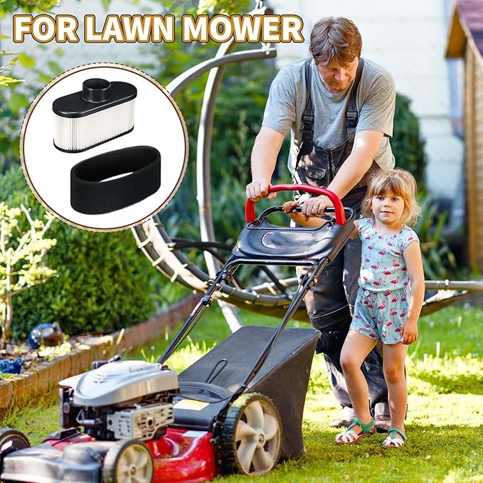 Gisafai 11013-7047 11013-0752 11013-0726 Air Filter with Pre Filter 11013-7046 Compatible with Kawasaki FR651V FR691V FR730V FS481V FS541V FS600V FS651V FS691V FS730V 4 Cycle Engine Lawn Mower (6 Pcs)